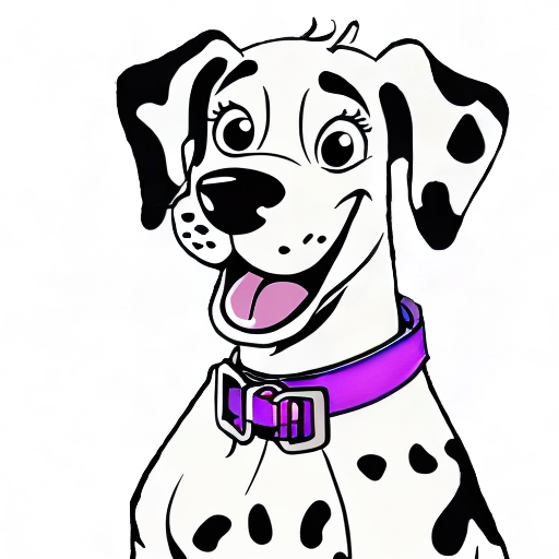 Dalmatian cartoon