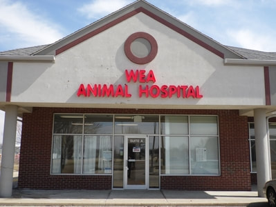 Front of WEA Animal Hospital